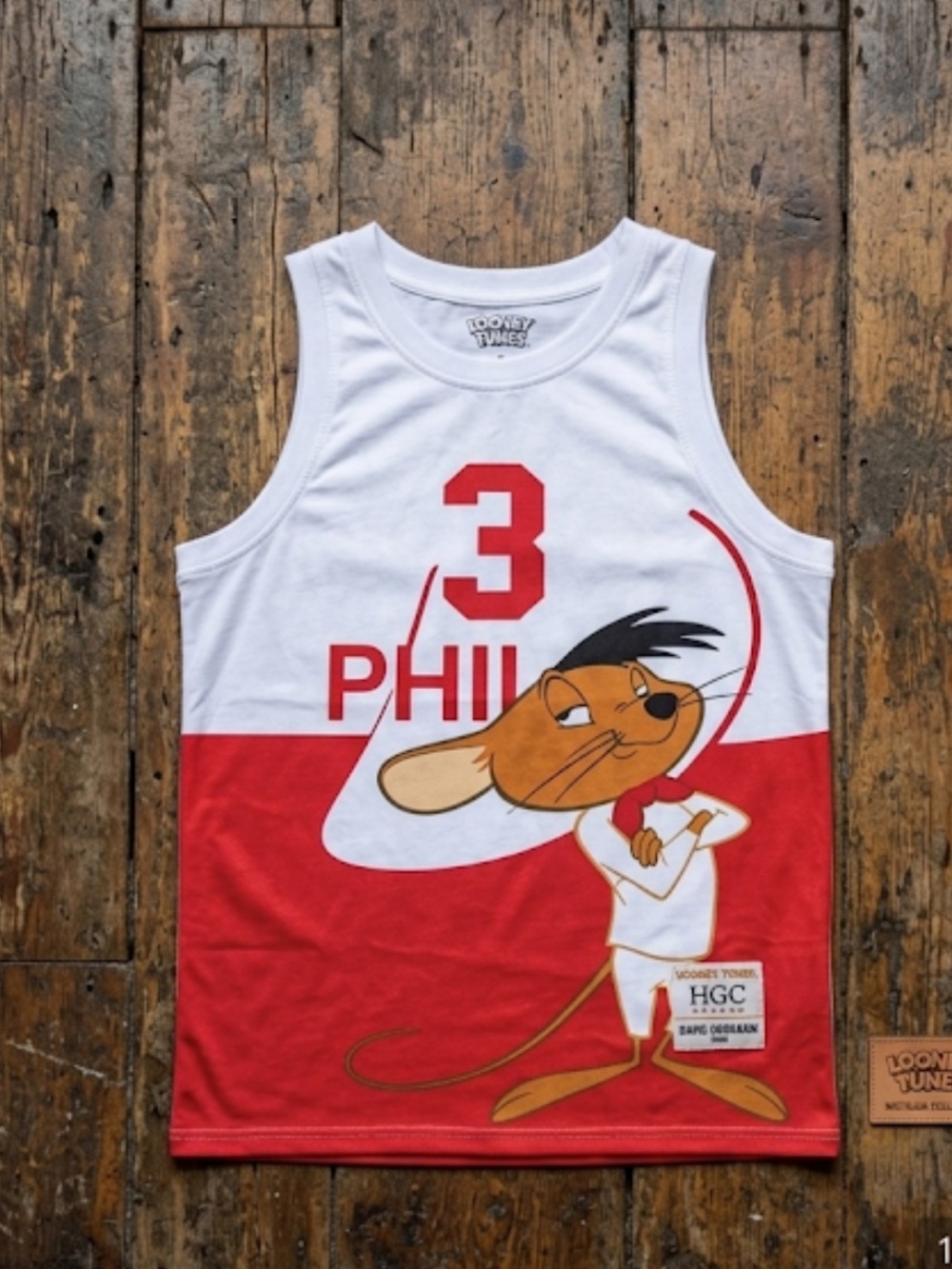 Speedy Gonzalez Nostalgia Red and White HGC Tank Top
